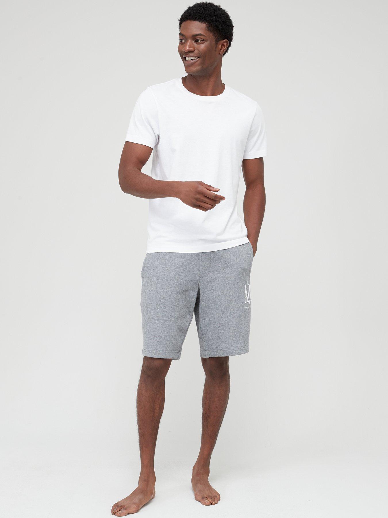 Grey armani shorts online