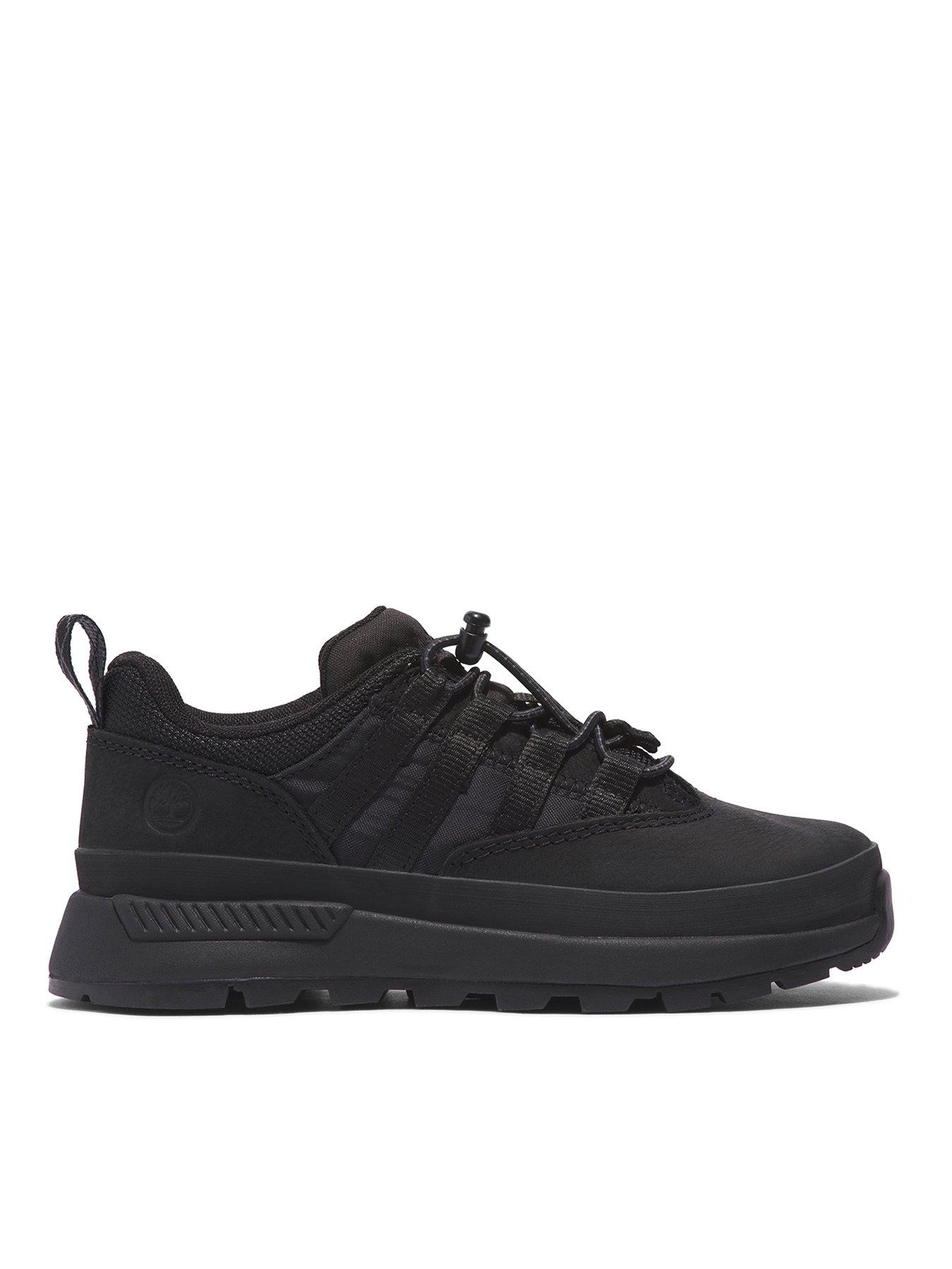 Timberland black shop shoes uk