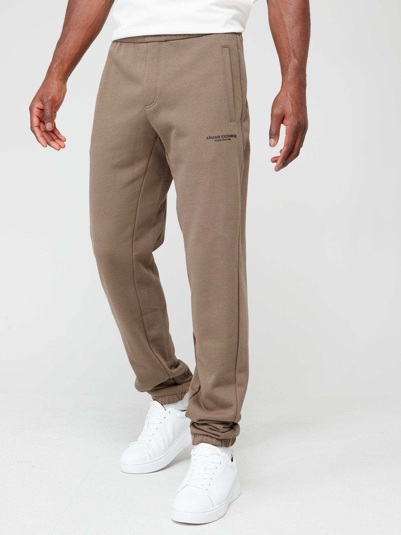 Armani exchange mens discount joggers