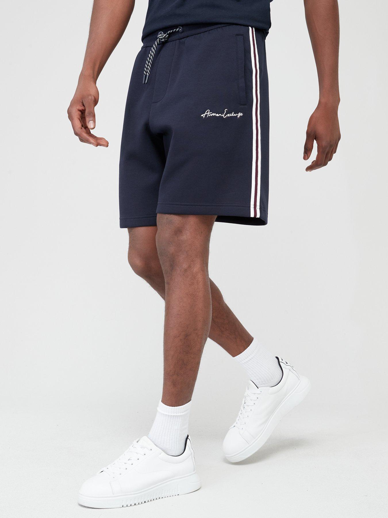 Side Tape Jersey Short - Navy