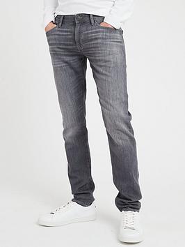 armani exchange skinny jeans - grey