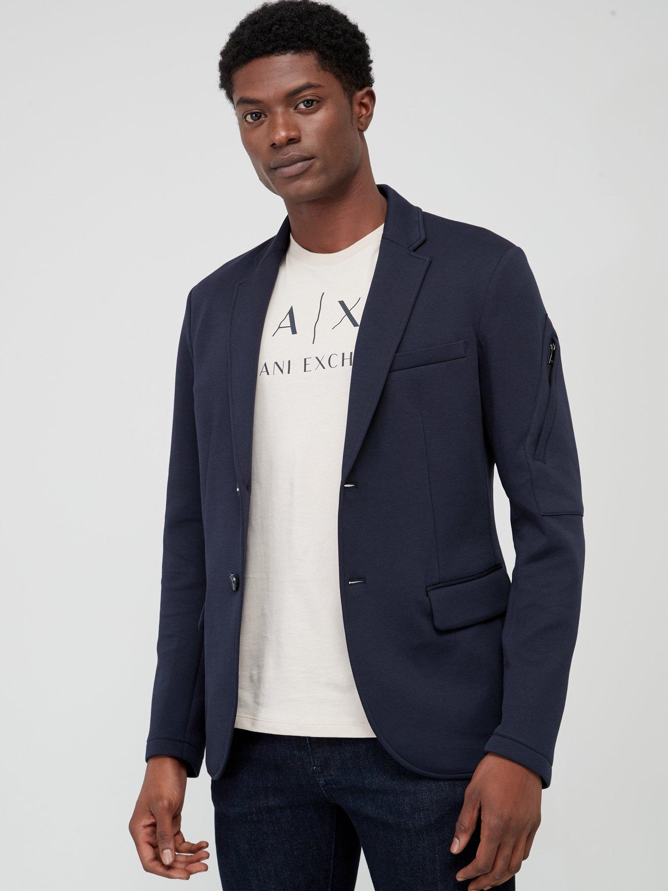 Armani navy shop blazer