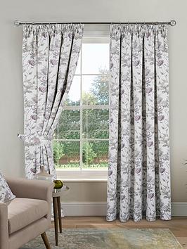 Product photograph of Abbeystead Pencil Pleat Curtains from very.co.uk