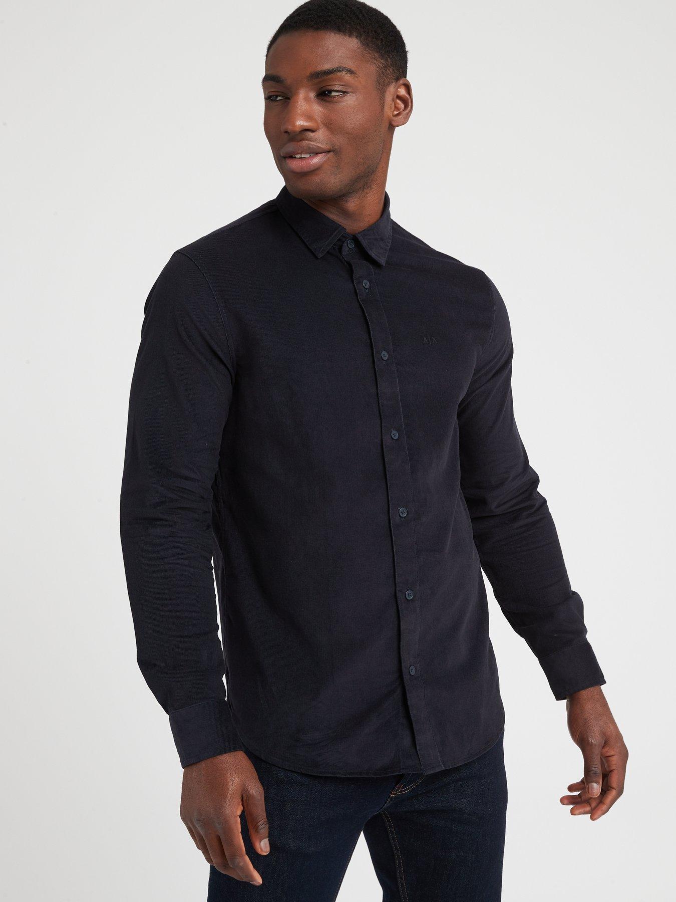 Armani exchange deals long sleeve shirt