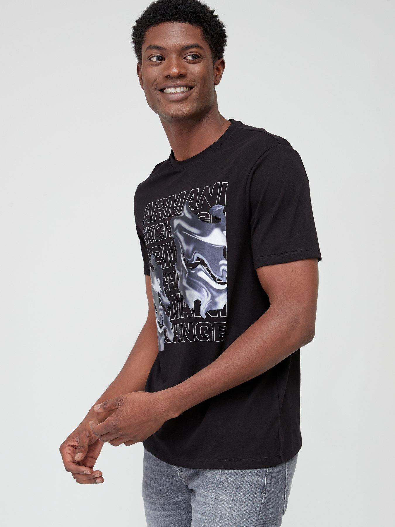 Armani Exchange Graphic Print T-Shirt | very.co.uk