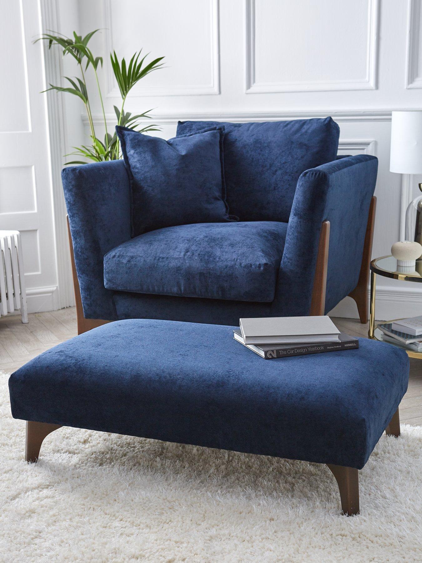 very-home-ren-fabric-footstool