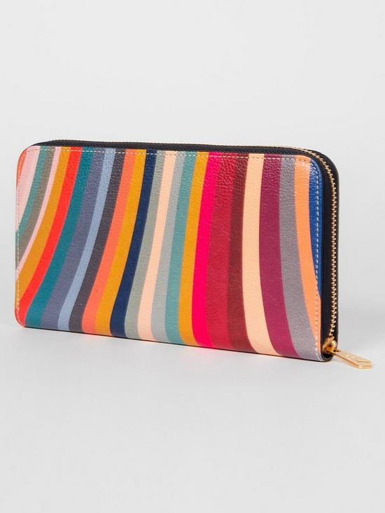 stillFront image of ps-paul-smith-swirl-large-zip-purse