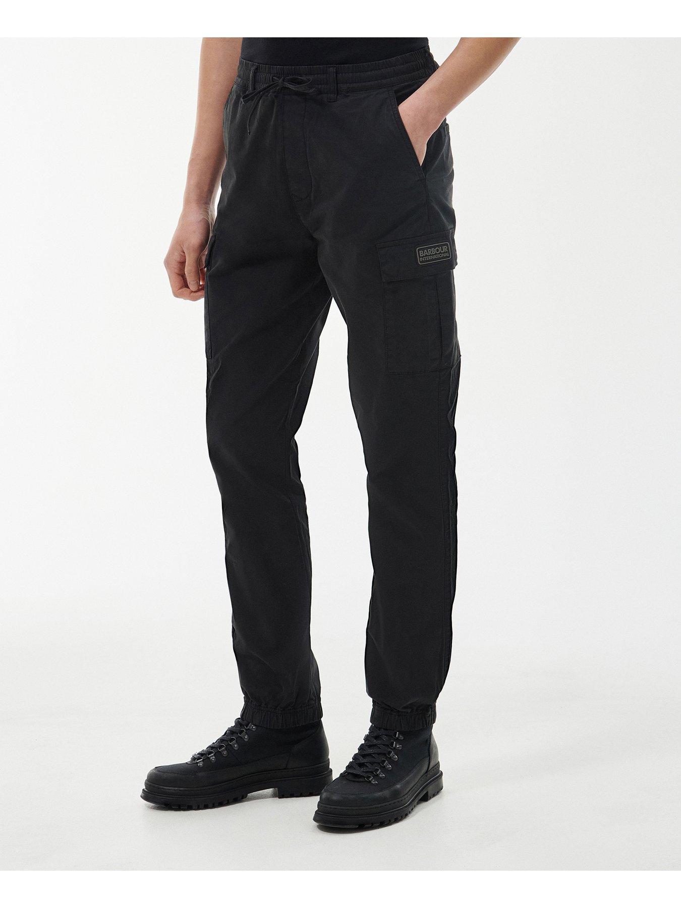 Barbour International Form Cargo Trousers - Black