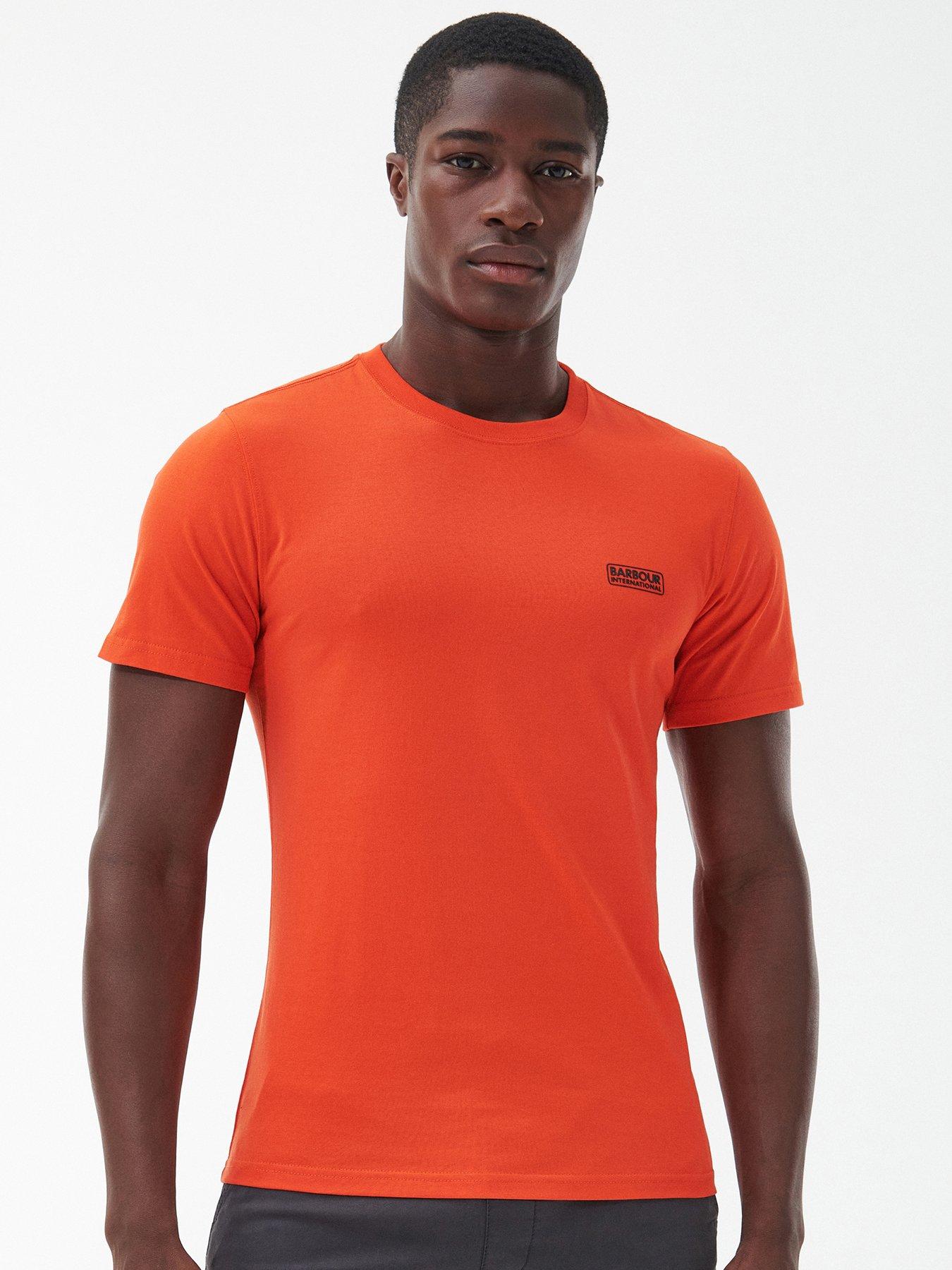 Barbour international hot sale mens Orange