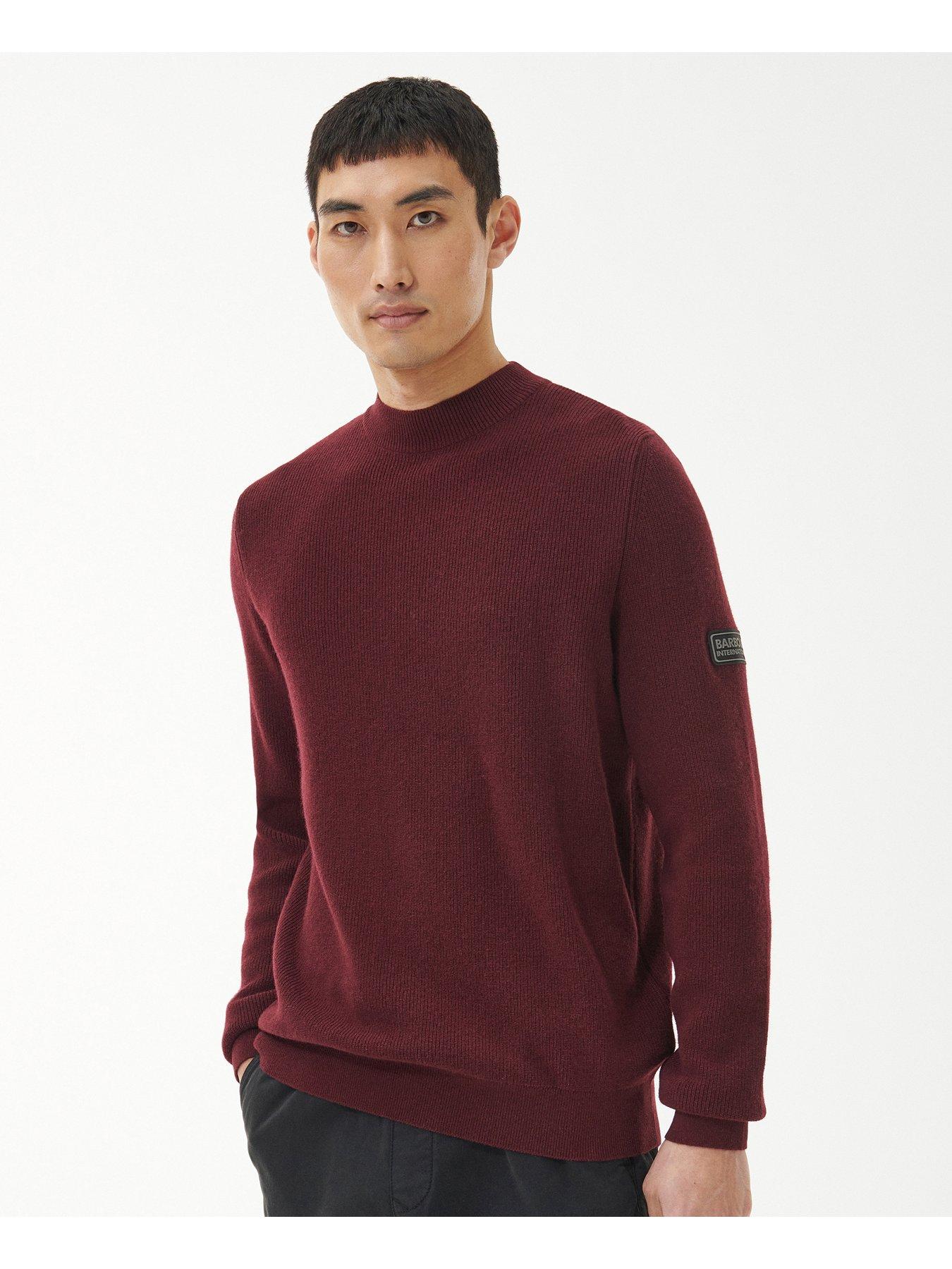 Barbour store jumper red