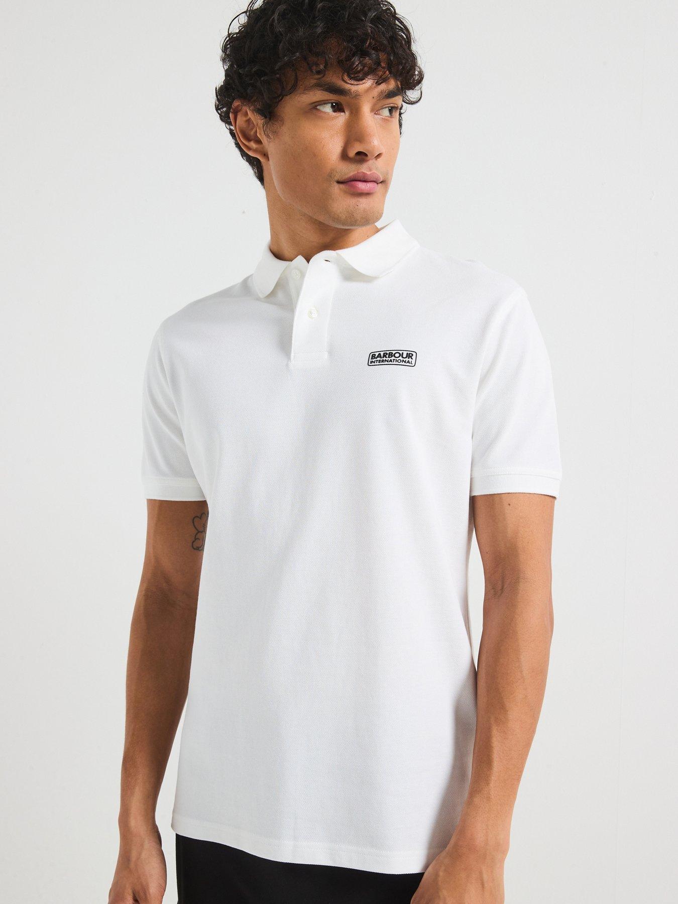 Barbour best sale polo white