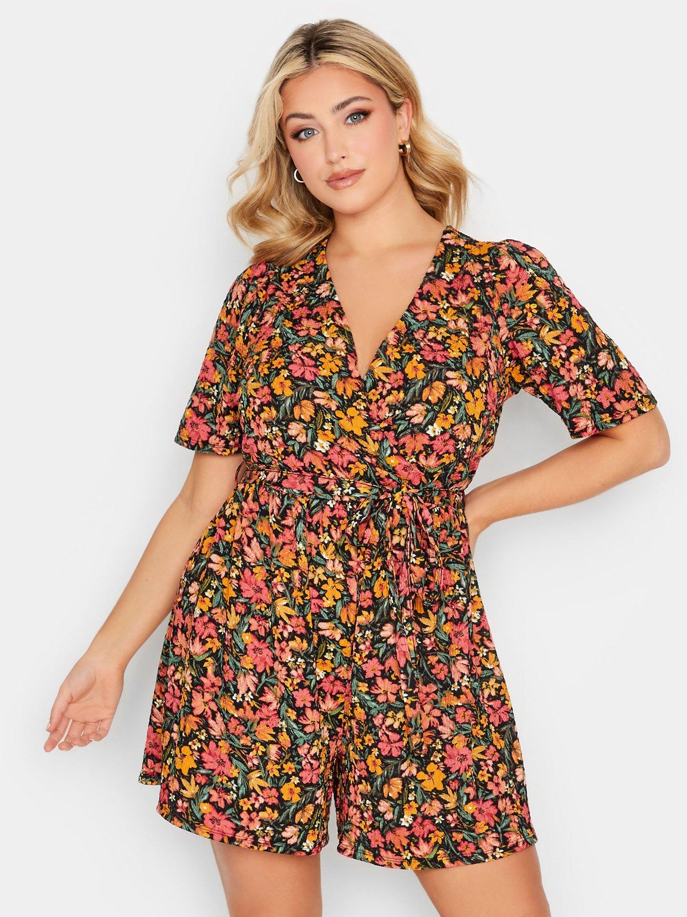 Floral cheap playsuit uk