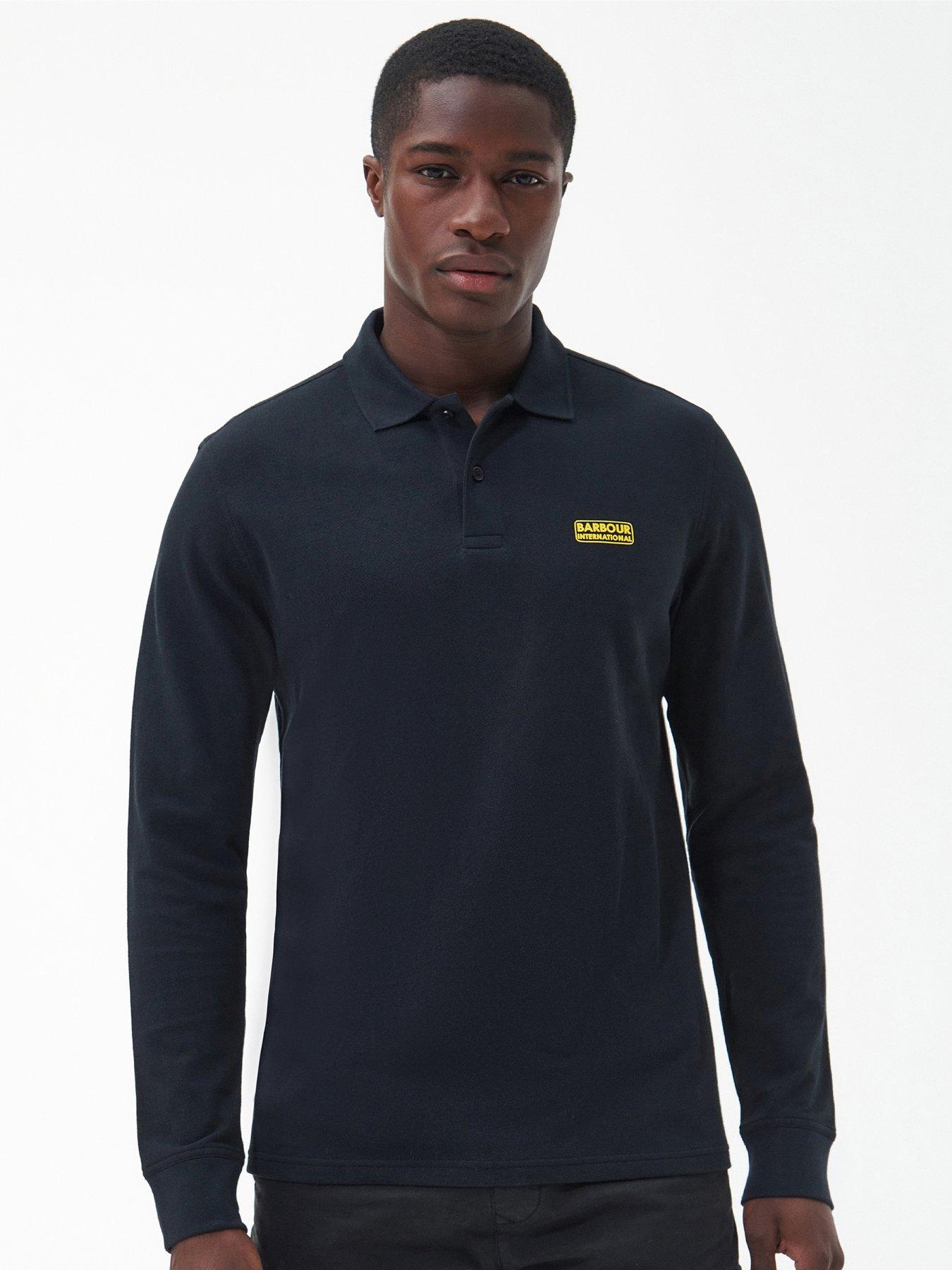 Men's Long Sleeve Polo Shirts & Polo Tops | Very.co.uk