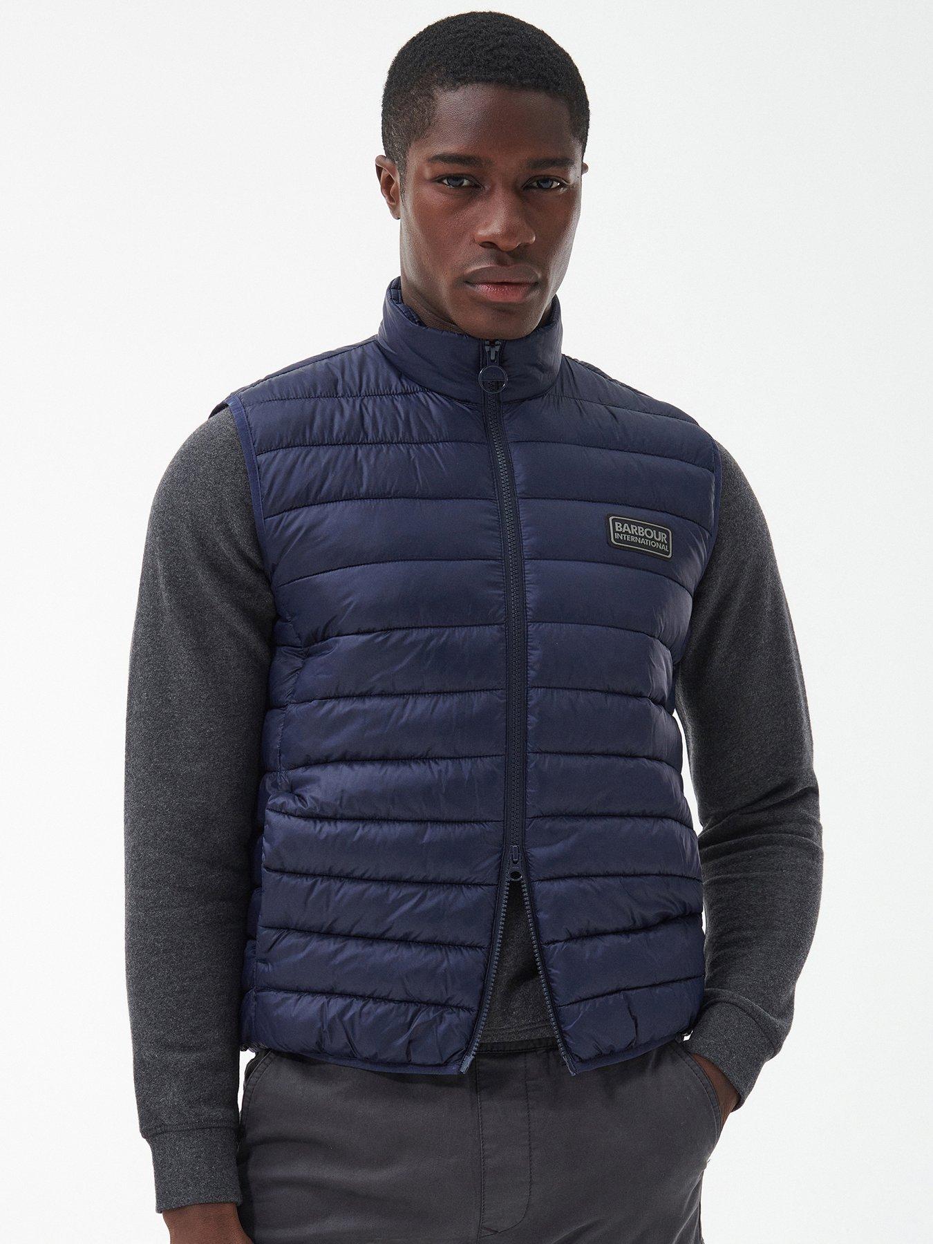 Image 1 of 5 of Barbour International Tourer Reed Padded Gilet - Navy