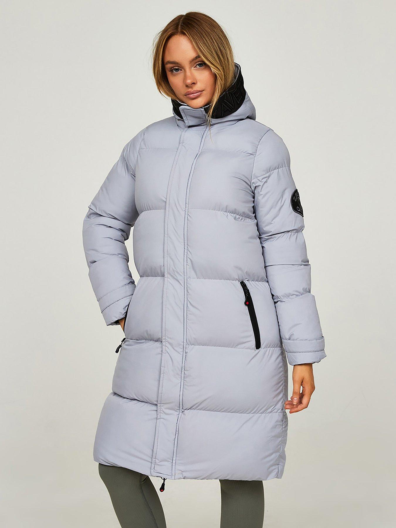 Long puffer hot sale coat uk