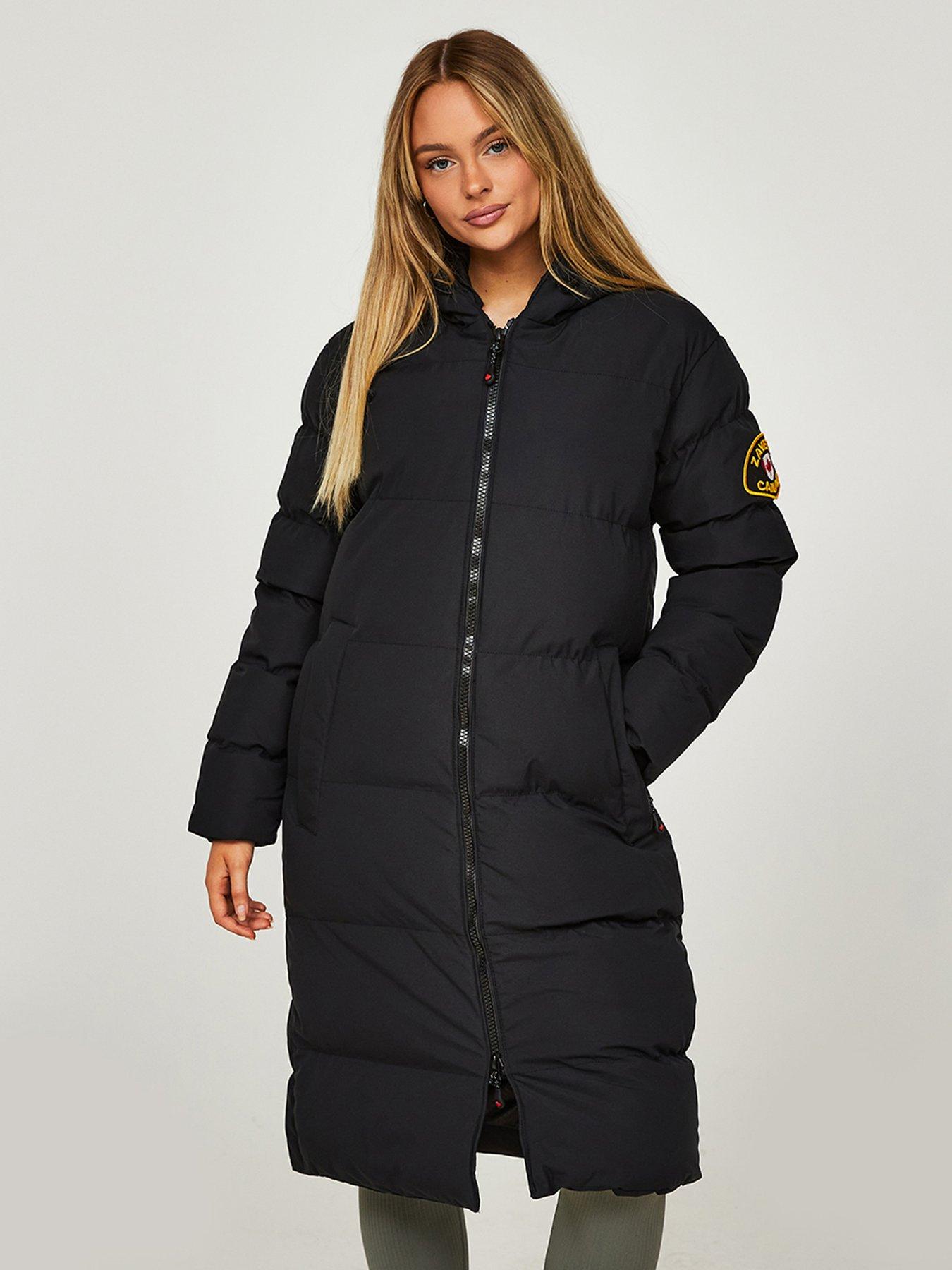 Zavetti Canada Salvino Long Line Jacket - Black