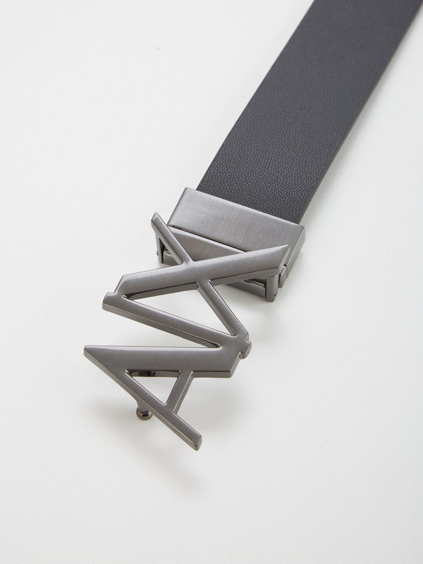 Image 4 of 4 of Armani Exchange Belt - Black