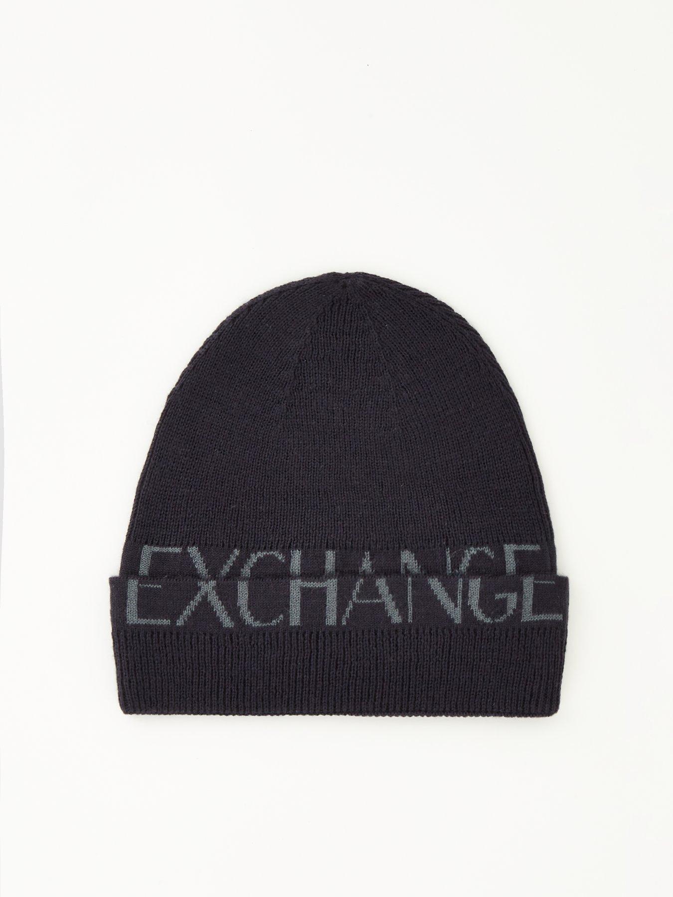 Armani exchange beanie outlet hat