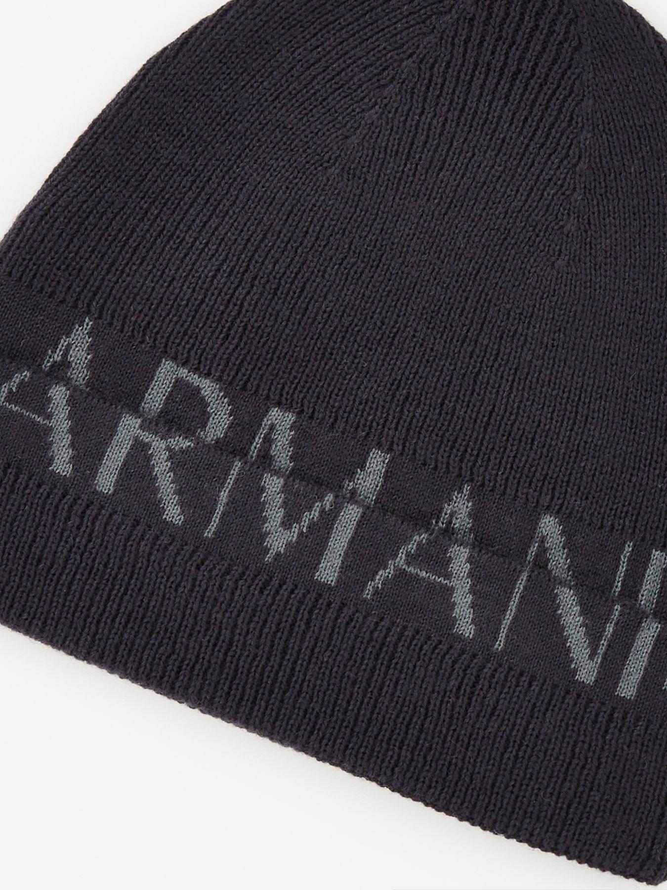 Armani beanie hats uk clearance