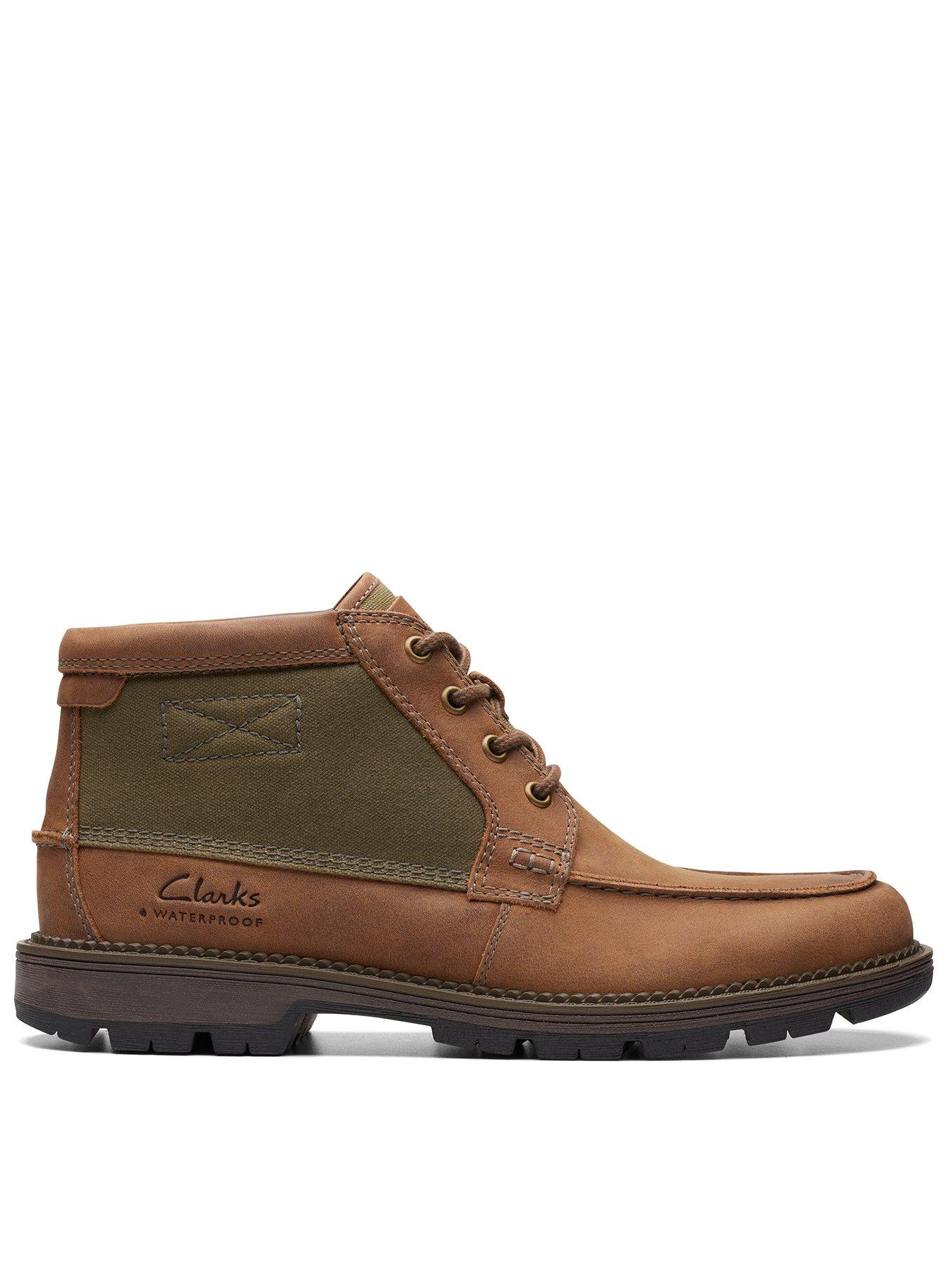 Clarks mens clearance boots uk