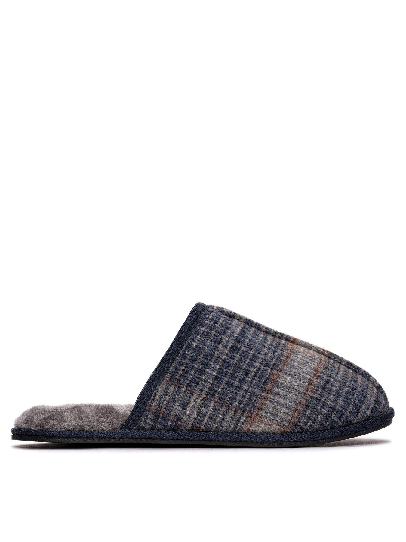 Ugg men's hot sale plaid slippers