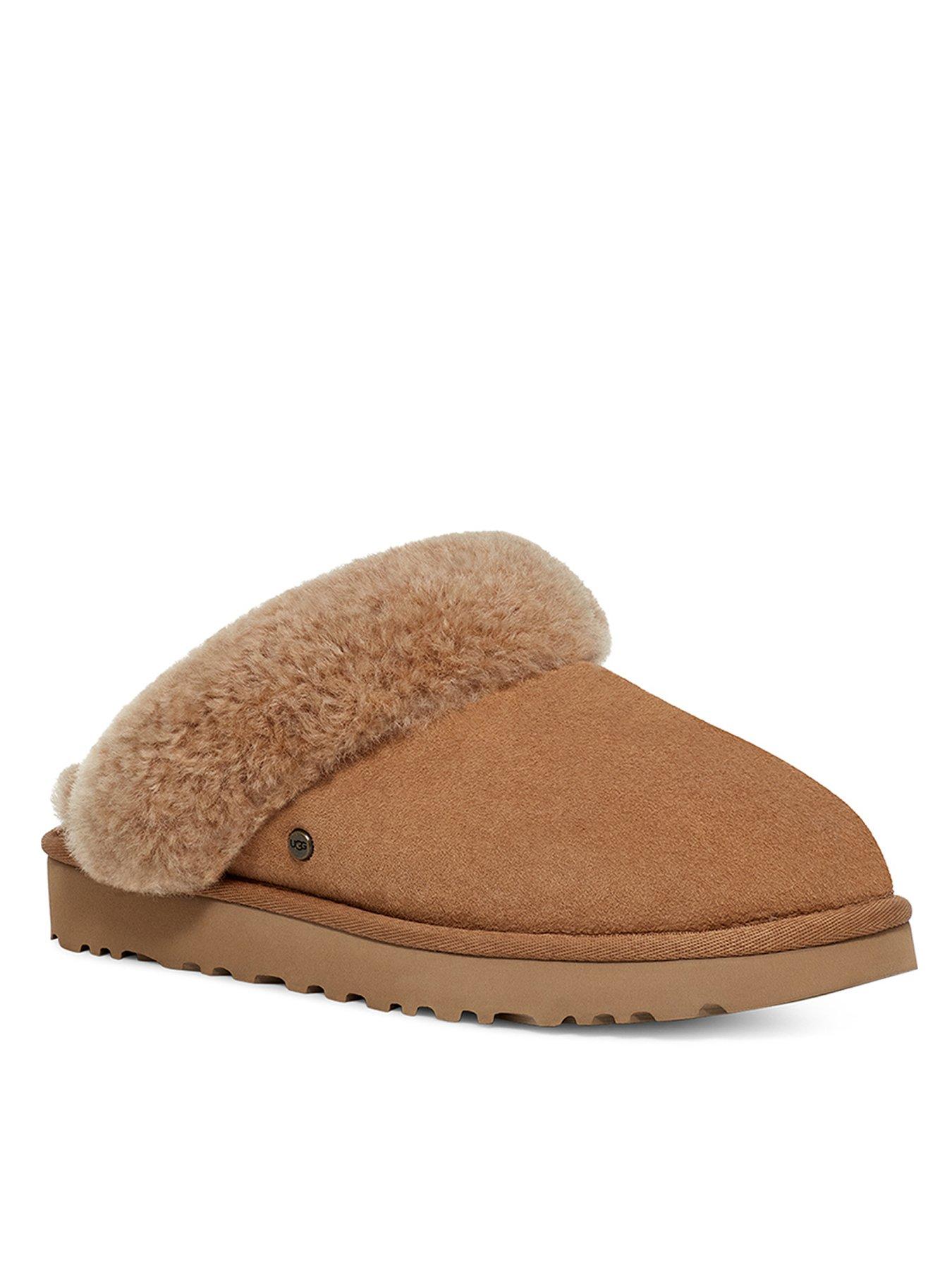 Chestnut ugg best sale slippers size 7