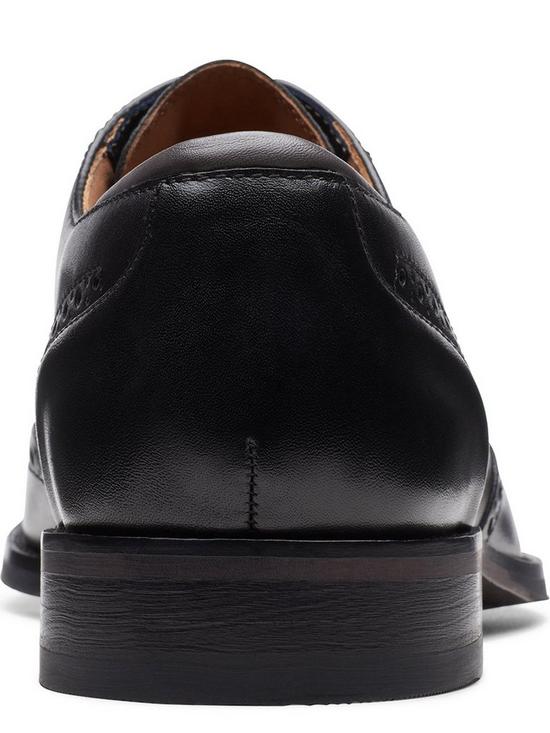 stillFront image of clarks-craft-arlo-limit-brogue-shoes-black