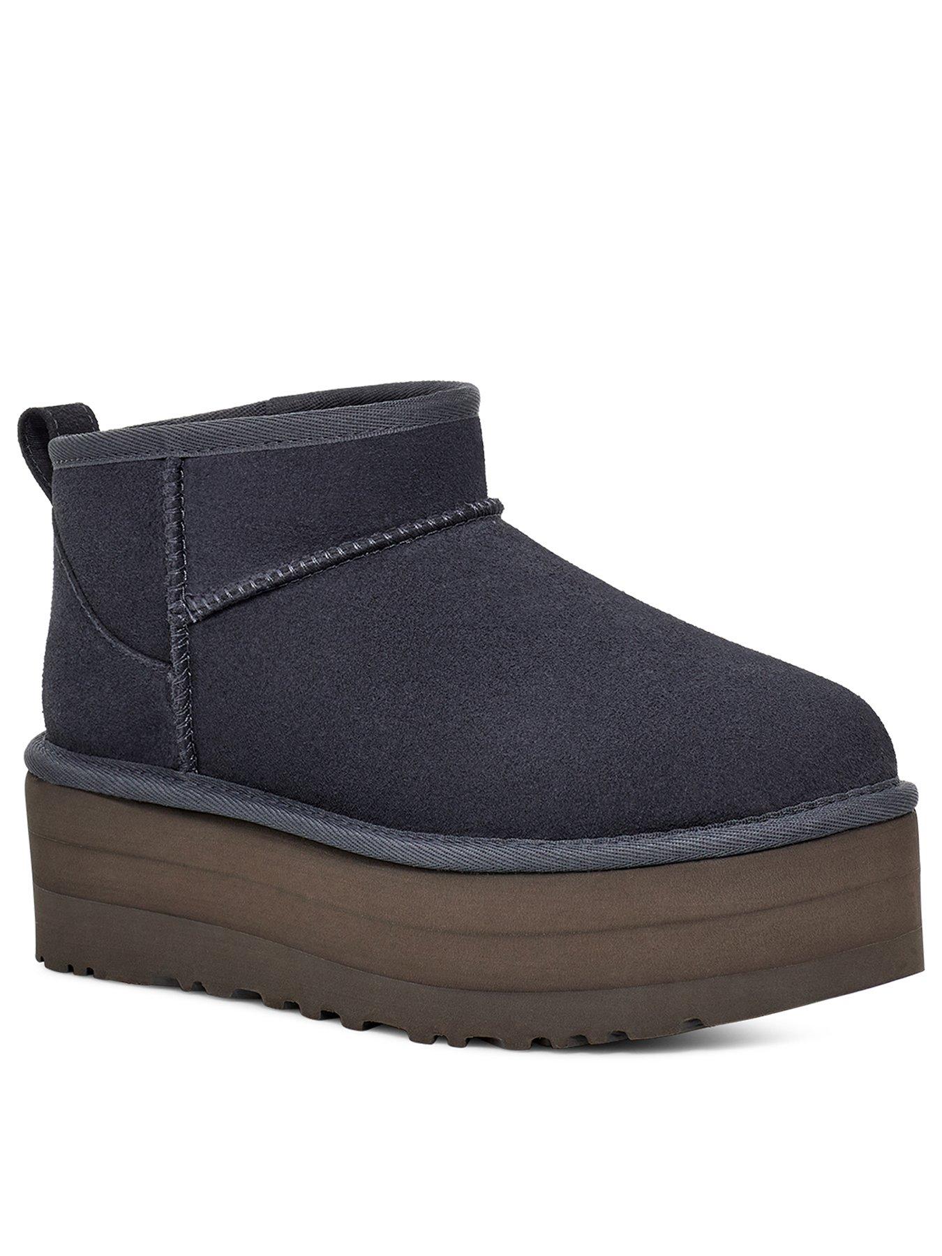 UGG Classic Ultra Mini Platform Boots - Eve Blue