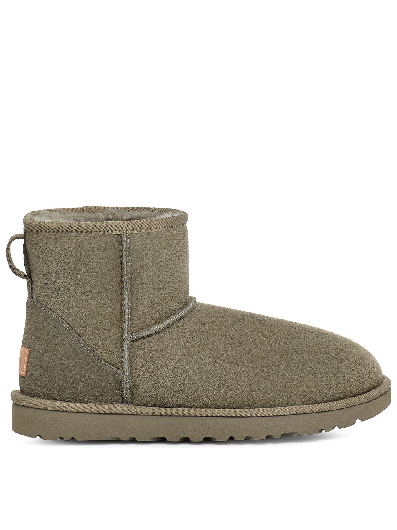 UGG Classic Mini II Ankle Boots Moss Green very