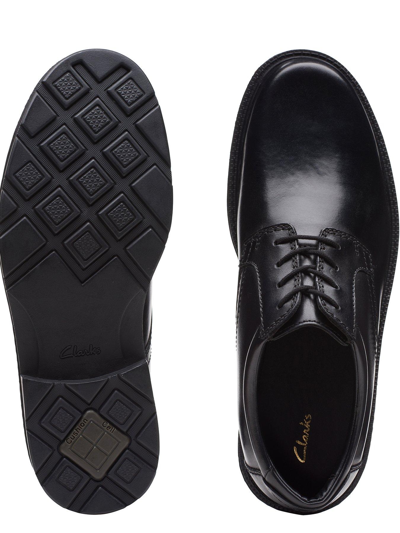 Image 5 of 6 of Clarks Wide Fit Kerton Lace Derby Shoes - Black