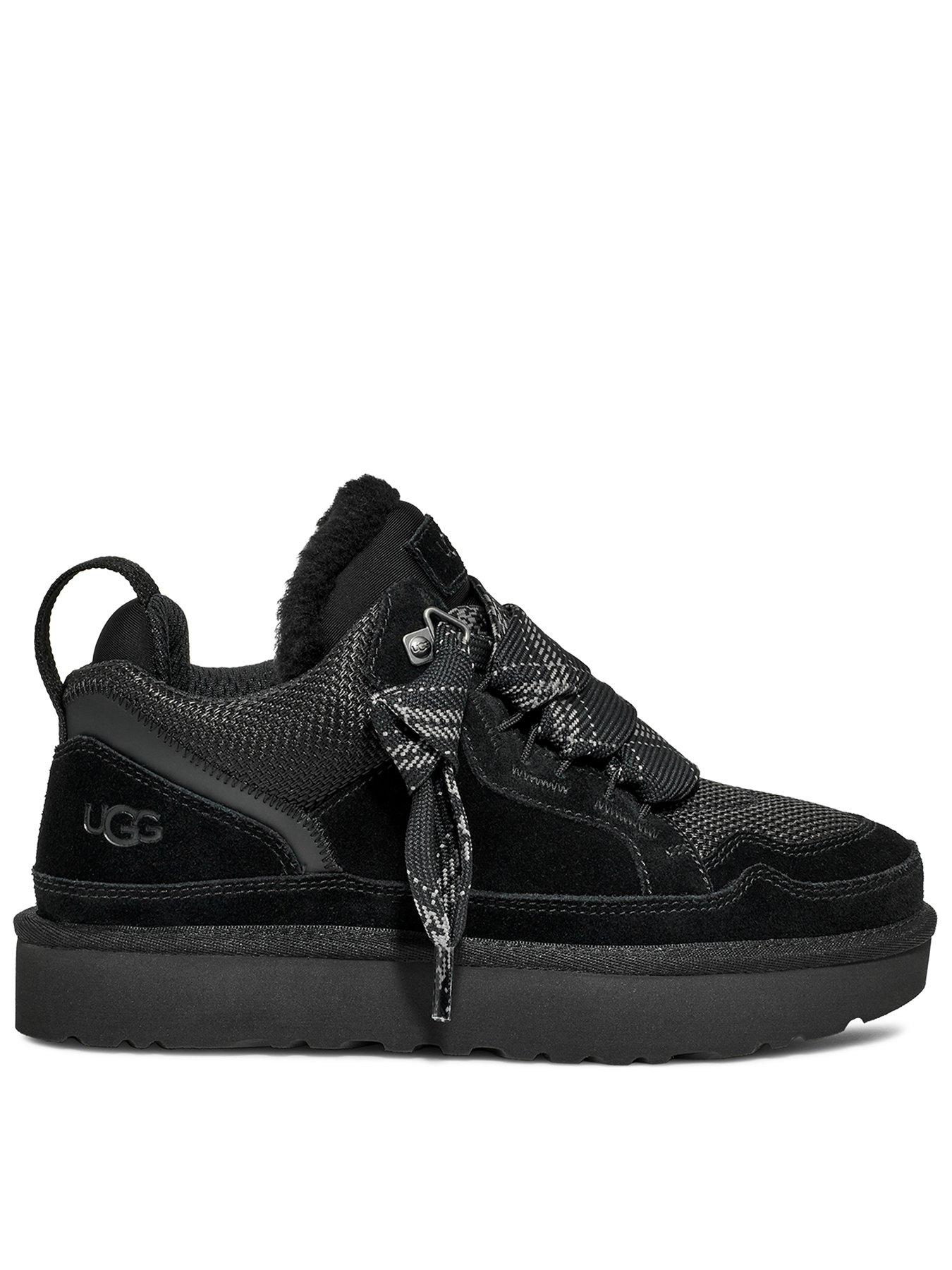 undefined Lowmel Lace Up Trainer - Black