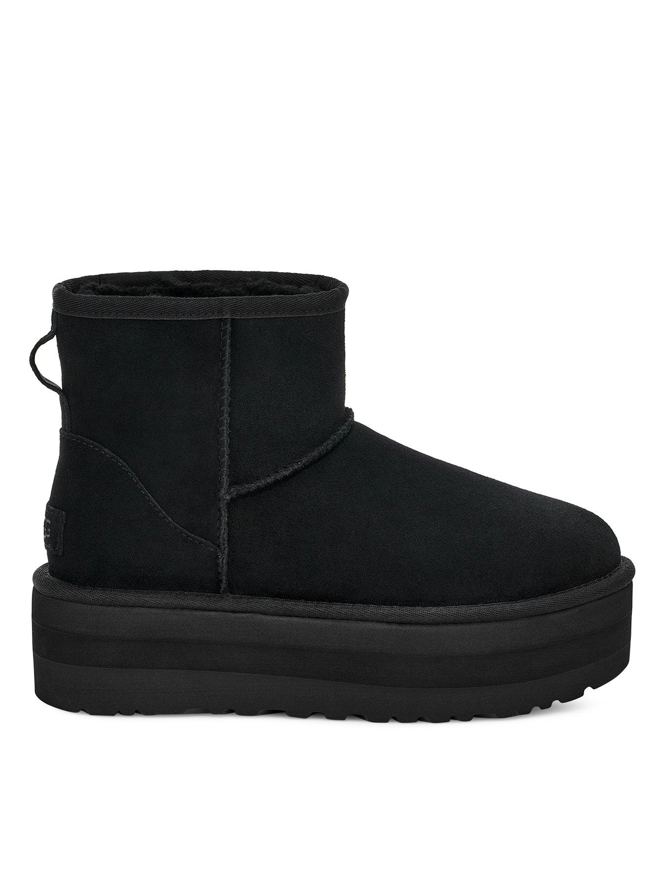 Black ankle on sale boots ugg