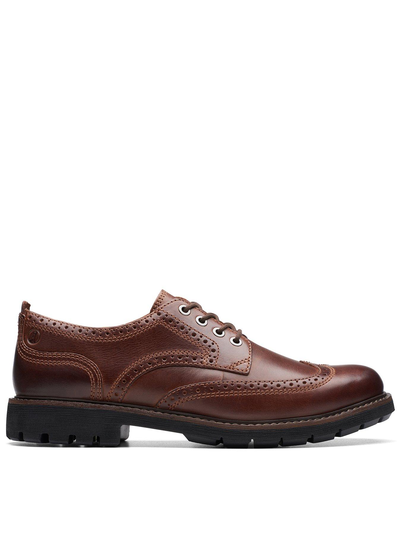 Clarks mens outlet brogues sale