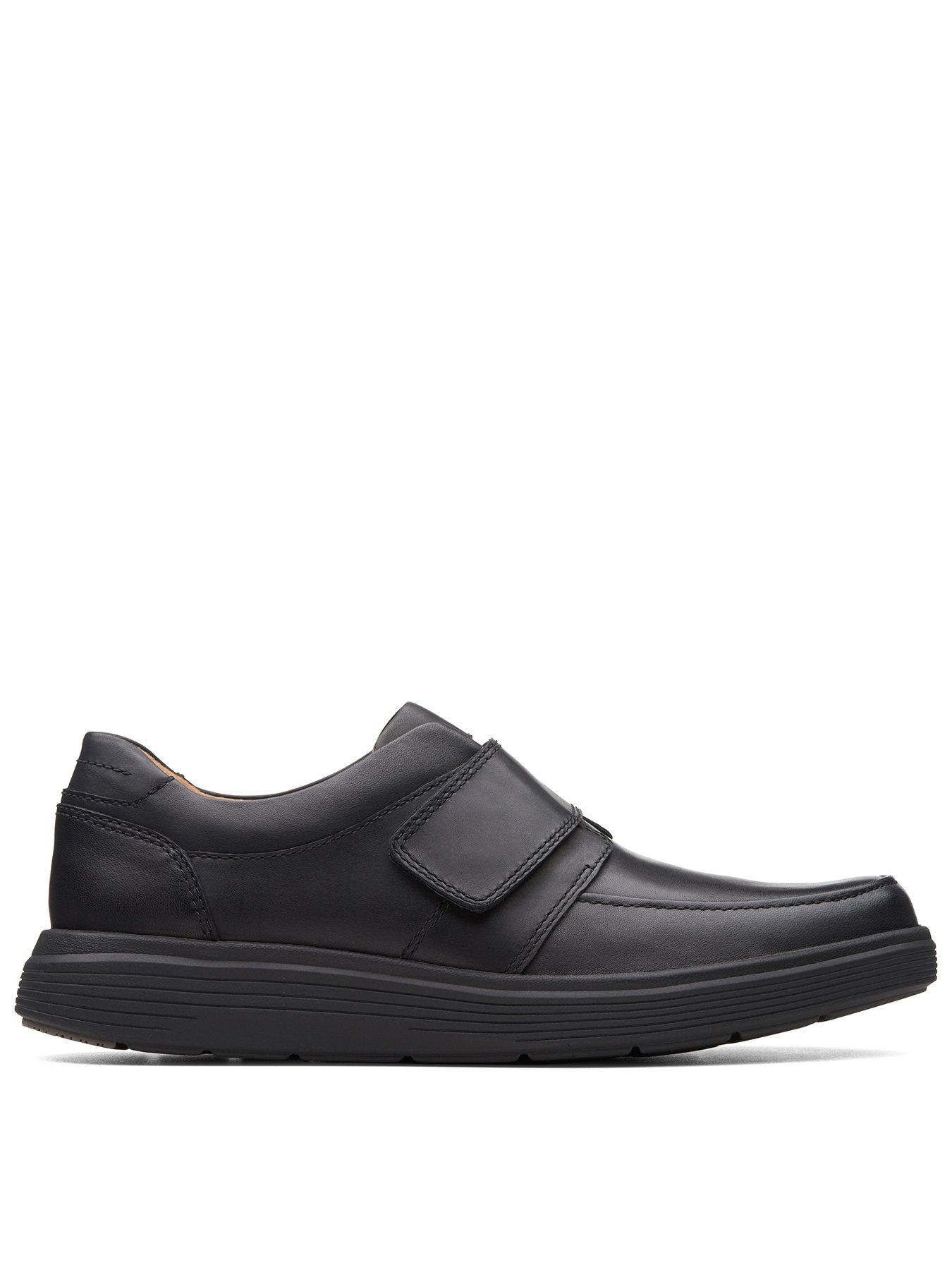 Clarks Un Abode Go Formal Slip On Shoes - Black