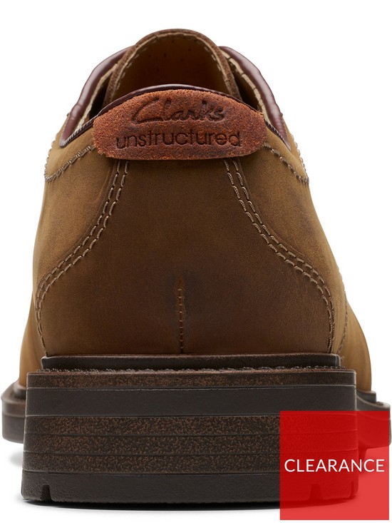stillFront image of clarks-un-shire-low-shoes-brown