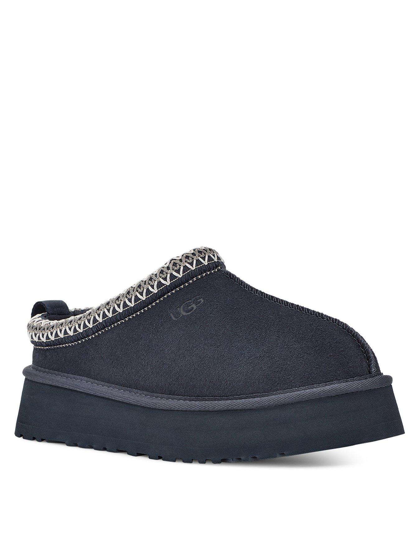 Tazz Platform Slipper- Eve Blue