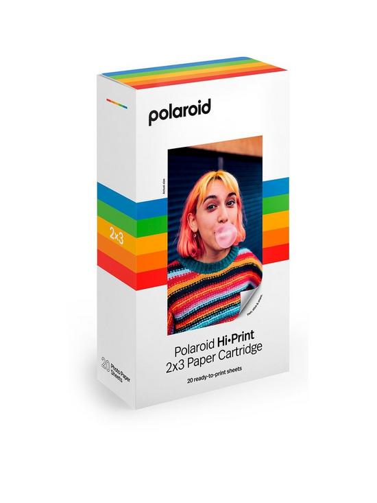 front image of polaroid-himiddotprint-2times3-paper-cartridge-20-sheets
