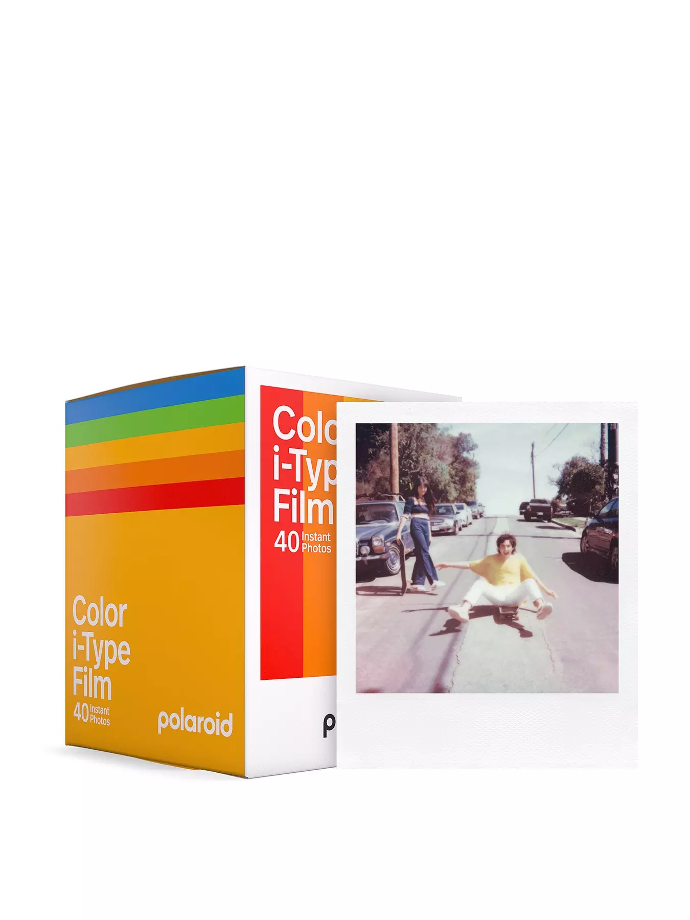 Polaroid Color Film for i-Type (5 packs of 8 Sheets total of 40 photos) +  Album
