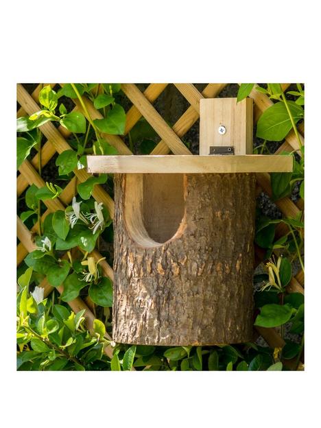 wildlife-world-natural-log-robin-nesting-box
