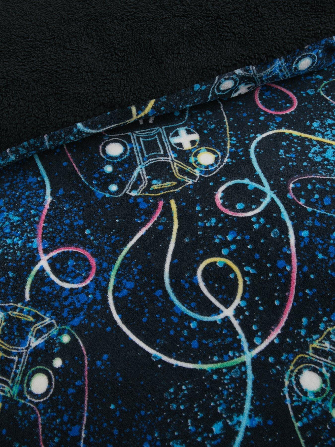 Image 4 of 6 of Very Home Cosy Kids Gamer Fleece Duvet Set - Db - Multi