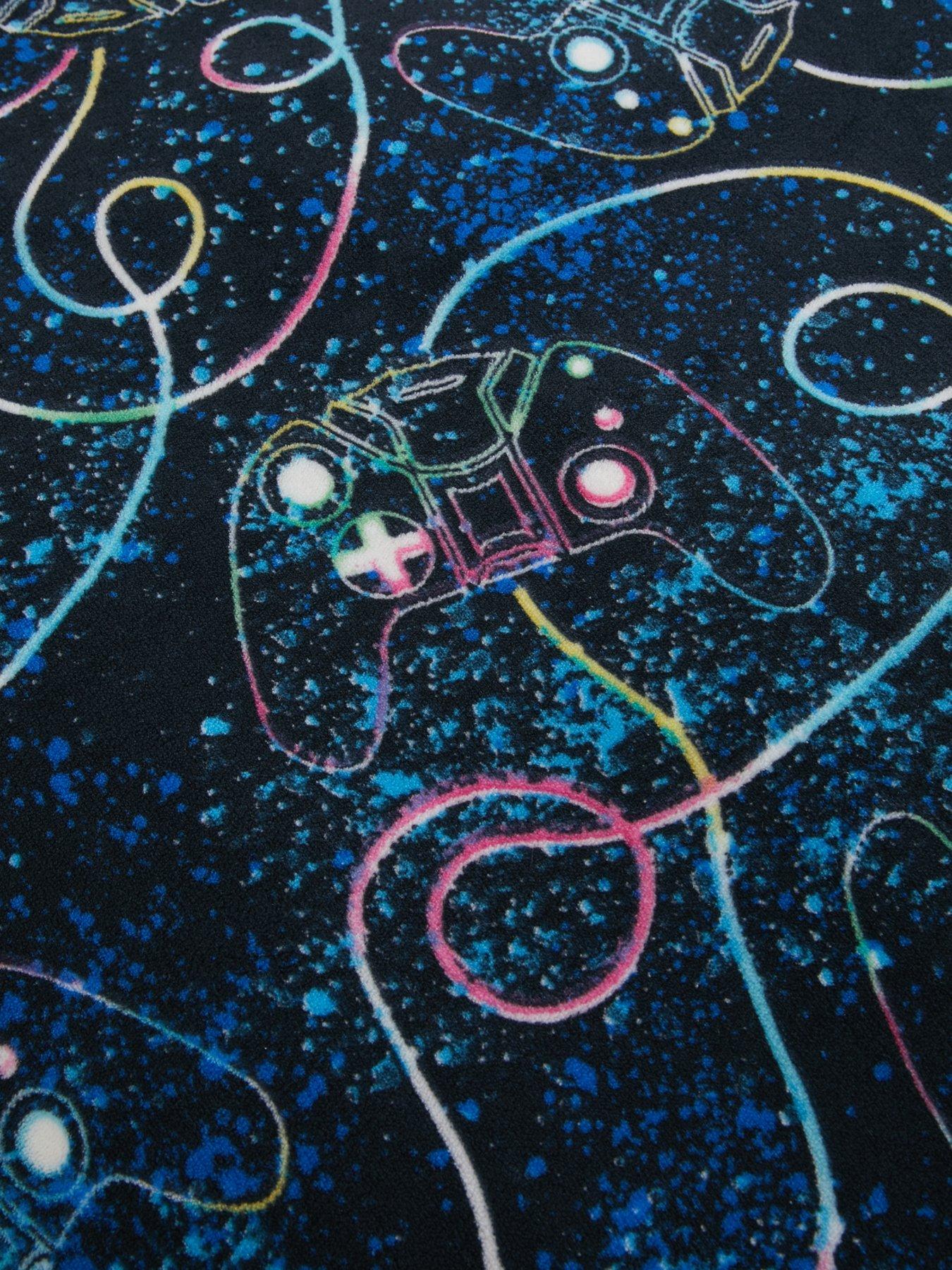 Image 5 of 6 of Very Home Cosy Kids Gamer Fleece Duvet Set - Db - Multi