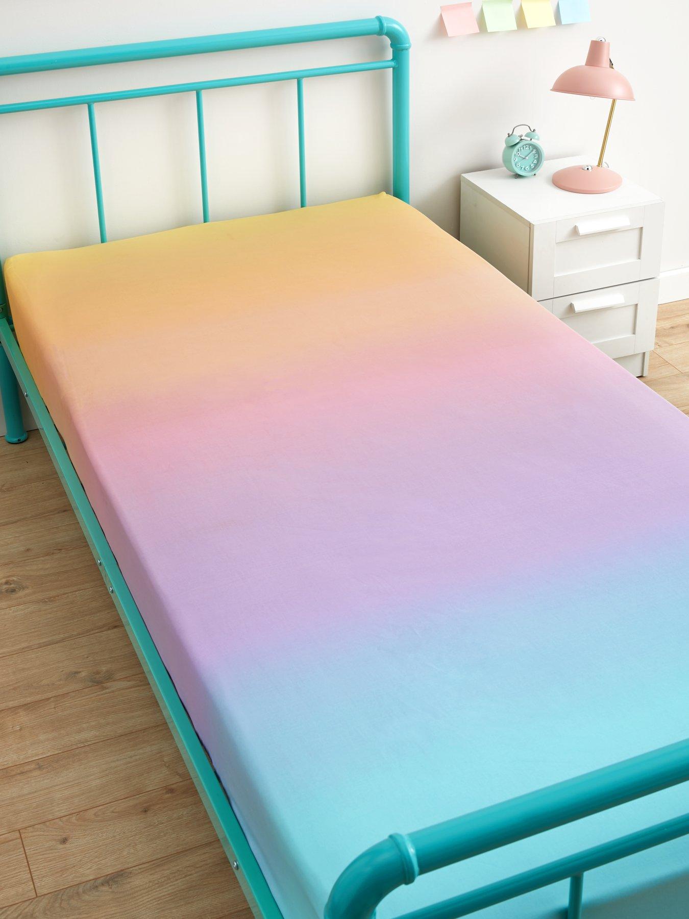 undefined Pastel Ombre Fitted Sheet - Multi