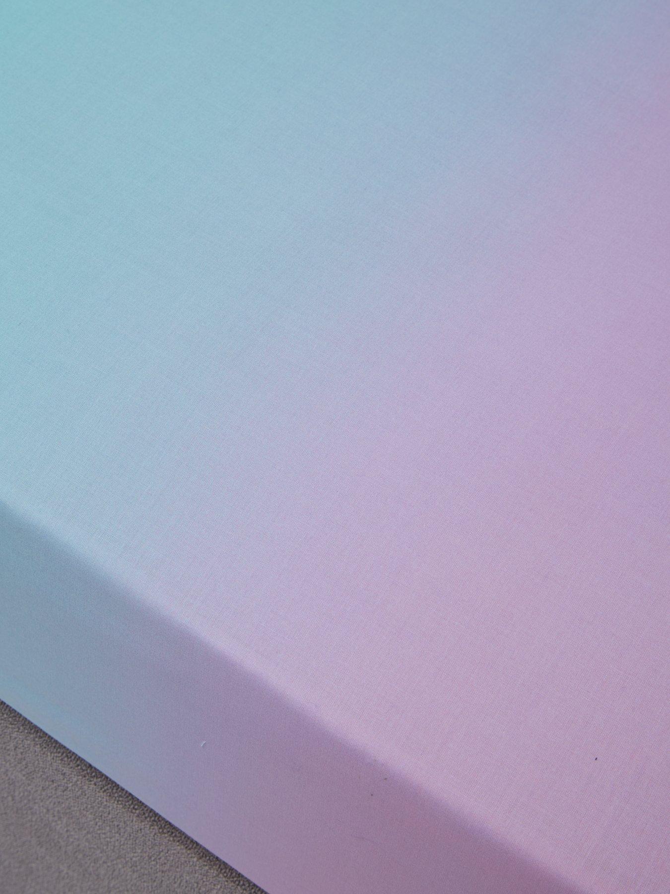 Image 4 of 5 of Very Home Pastel Ombre Fitted Sheet - Multi