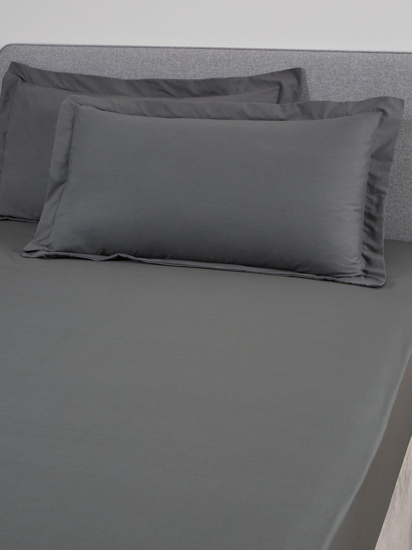 undefined Non-Iron 180 Thread Count Oxford Pillowcase Pair