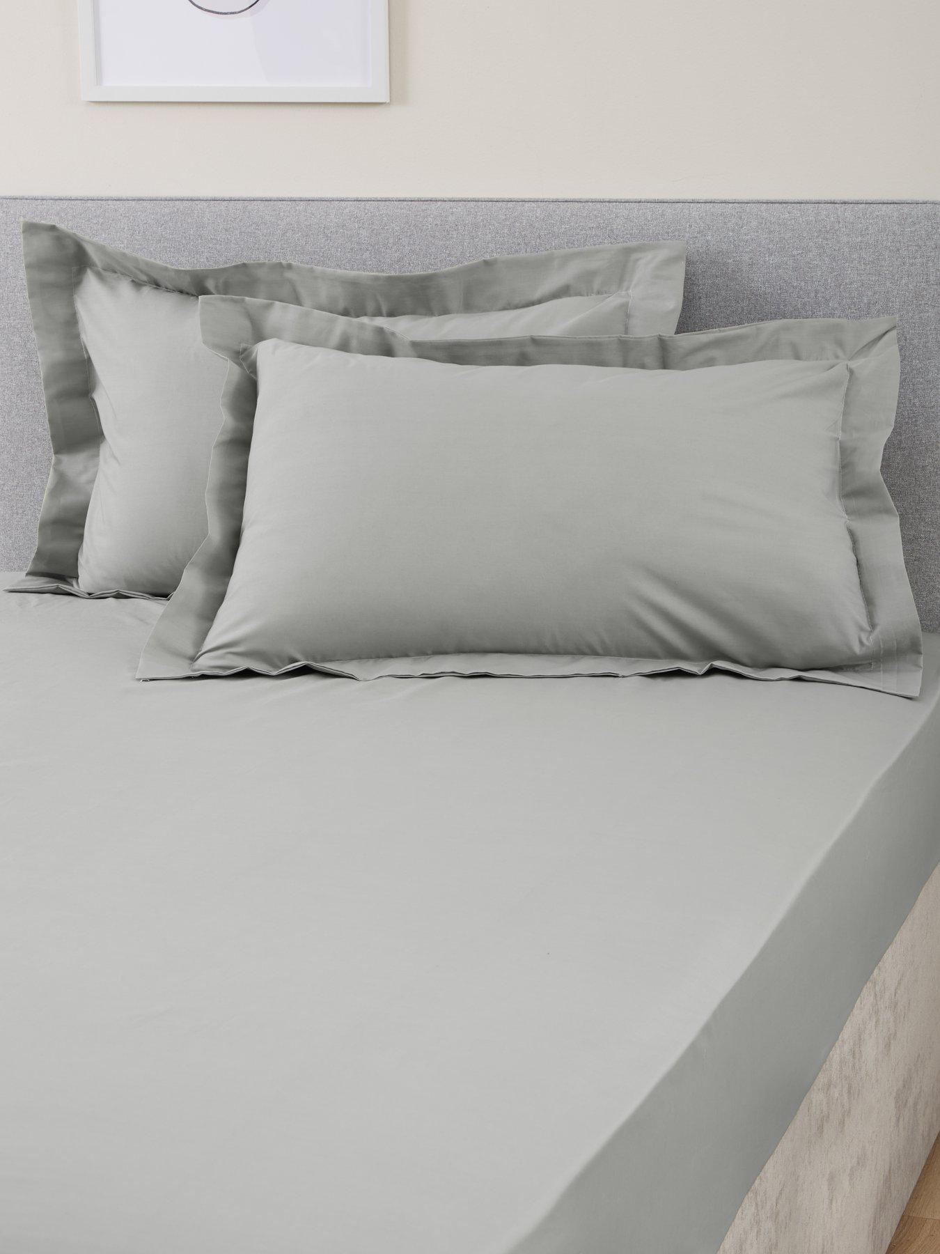 undefined Non-Iron 180 Thread Count Oxford Pillowcase Pair