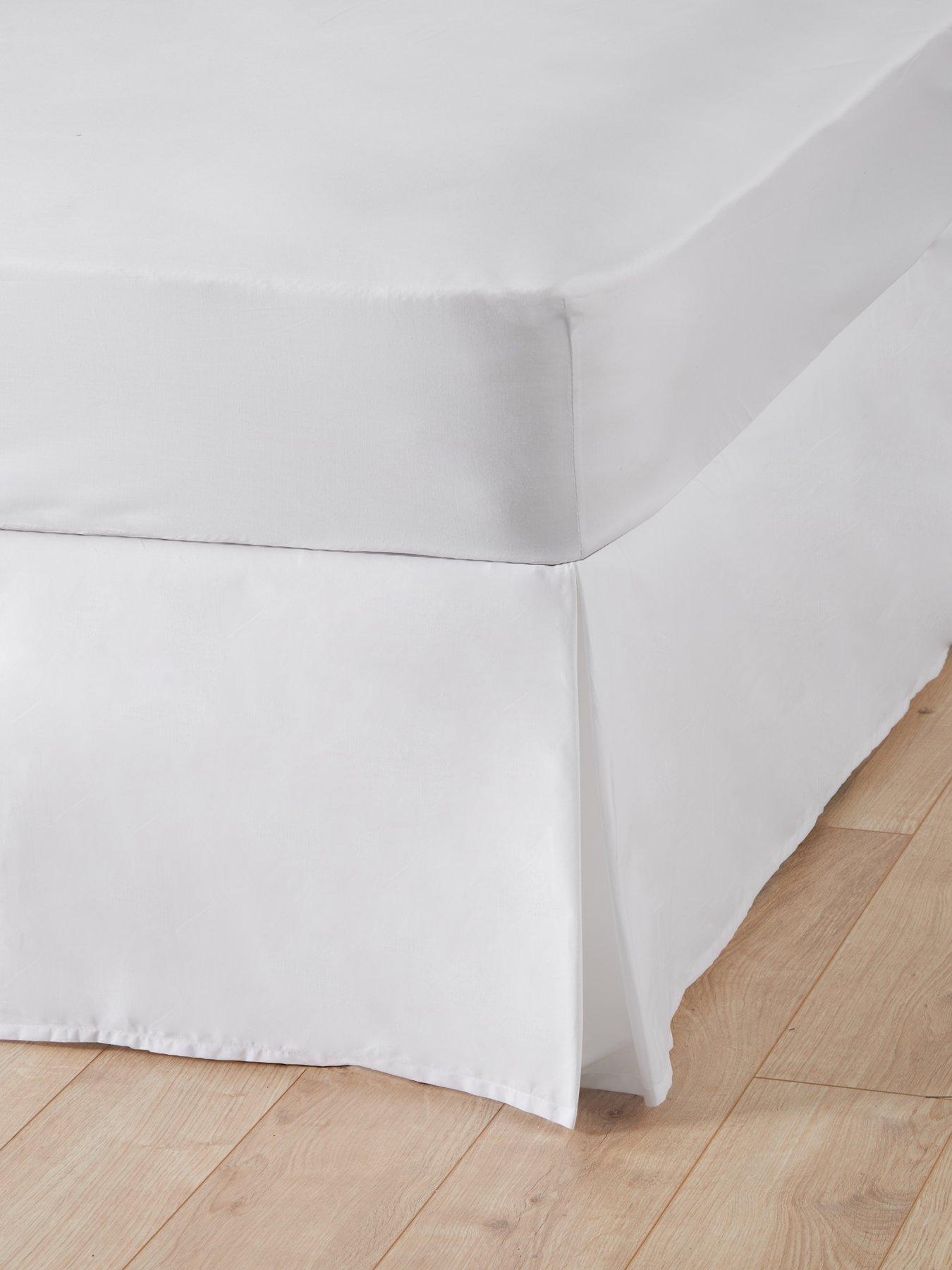 undefined Non-Iron 180 Thread Count Box Pleat Base Valance