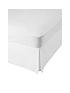  image of very-home-non-iron-180-thread-count-box-pleat-valance-sheet