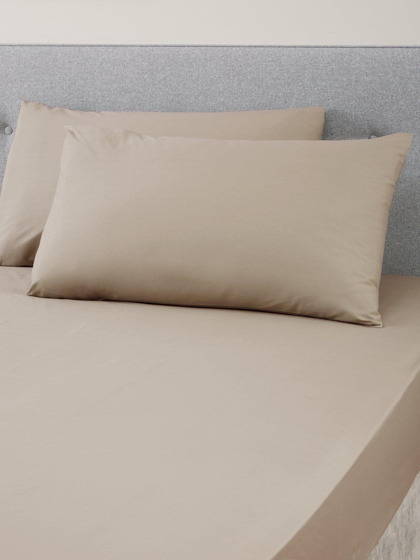 Very Home Non-Iron 180 Thread Count Pillowcase Pair