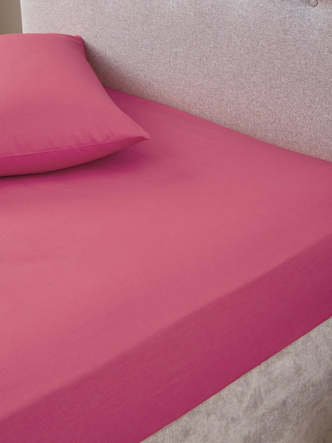 Image 1 of 4 of Very Home Easy Care Polycotton&nbsp;Extra Deep 28 cm Fitted Sheet