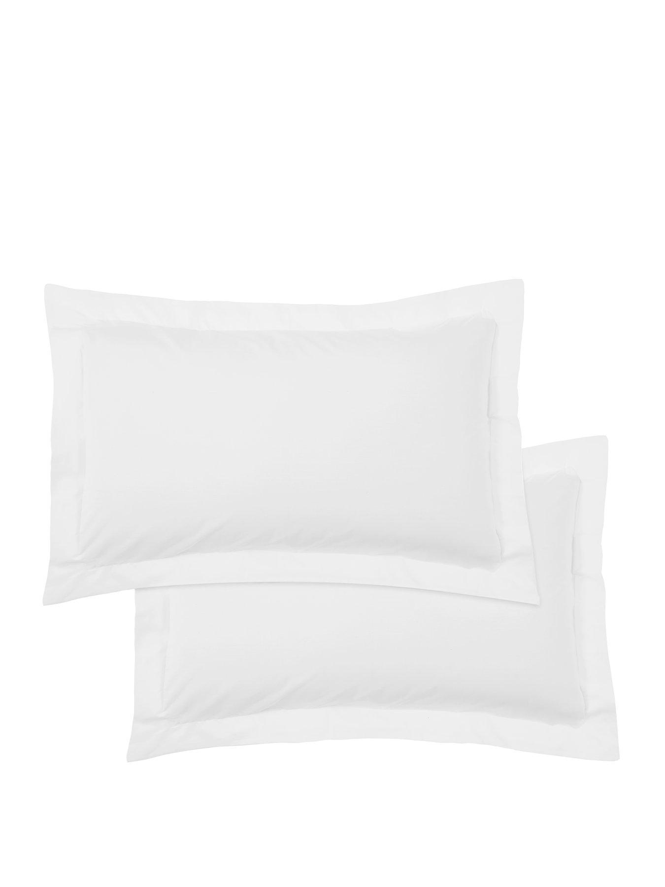 Very Home 100 Cotton Oxford Pillowcase Pair very.co.uk